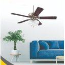 Ver imagem 3 de Ventilador de Teto Pro Series Ii- Emerson 5 Pás - Níquel Escovado