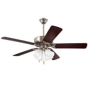 Ventilador de Teto Pro Series Ii- Emerson 5 Pás - Níquel Escovado