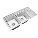 Ver imagem 1 de Cuba Inox C/lixeira E Triturador Debacco 20229 92,5x45x23