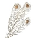 Ver imagem 2 de Galho Pena Pavão Silicone 90cm 90cm