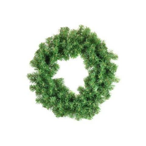 Guirlanda Canadense Aramada Verde 60cm com 160 Galhos Verdes | Natal Encantado Formosinha