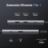 Hub Usb-c 7 em 1 Ugreen Thunderbolt 3/4 10gbps 4k Hdmi 100w Cinza - 2
