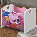 Ver imagem 1 de Baú Infantil Organizador Venezuela Rosa Branco