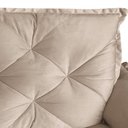 Ver imagem 7 de Kit 02 Poltrona Opala Giratória Base Madeira Suede - Navega Móveis Kasa Sofá Opala Base Giratória Ma