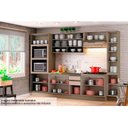 Ver imagem 4 de Paneleiro de Cozinha Connect c/ 2 Portas 35cm Duna/Cristal - Henn