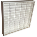 Ver imagem 3 de Expositor em Acrílico para 60 Miniaturas Escala 1/64 Mdf Branco com 2 Portas