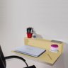 Mesa Suspensa Para Notebook Natural Em Mdf - 2