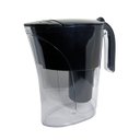 Ver imagem 2 de Kit Jarra Purificadora Água Filtro Preta 1,5 Litros Inmetro 2 Vela