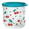 Tupperware Kit Refri Line Redondo Cerejas 3 Peças Tupperware Kit Refri Line Redondo Cerejas 3 Peças - 4