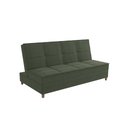 Ver imagem 2 de Sofá Cama Vision 185cm Suede Mescla Verde Kappesberg