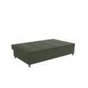 Ver mais imagens de Sofá Cama Vision 185cm Suede Mescla Verde Kappesberg