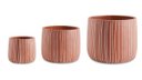 Ver imagem 1 de Kit 3x Cachepot Decorativo Terracota em Cimento 10824