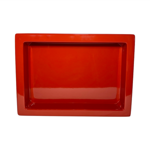 Nicho Sobrepor Instala Fácil Vermelho 38x54cm