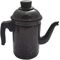 Bule Esmaltado Baquelite Preto 1,3 Litros - 2