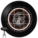 Ver imagem 3 de Cj Mesa Madeira Azulejo 60cm - Bistrô Fixa 98cm + 4 Banquetas 73 - Preta - Coffee