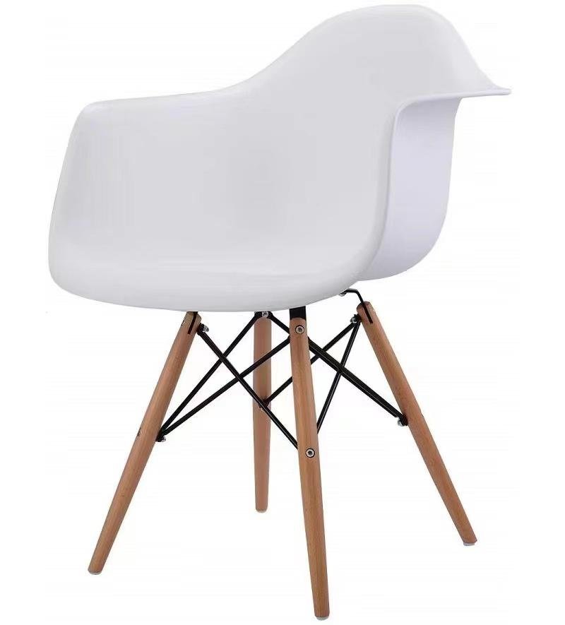 Cadeira Prizi Eames com Braço E65 Branca - 3