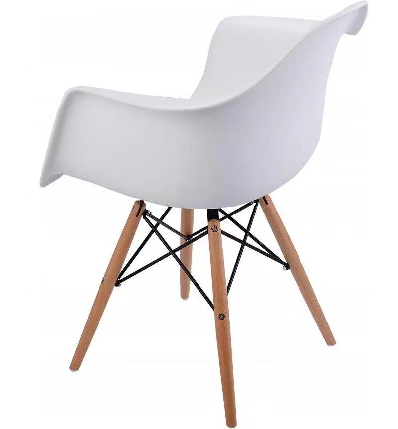 Cadeira Prizi Eames com Braço E65 Branca - 2