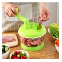 Ver imagem 5 de Triturador Manual com Manivela Processador Legumes Verduras Saladas Cortador Alimentos Separador de