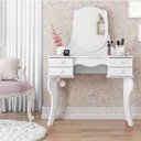 Ver imagem 2 de Penteadeira com Espelho Modulado Princesa Branco