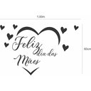 Ver imagem 1 de Adesivo Feliz Dia Das Mães Decoração de Lojas e Vitrine