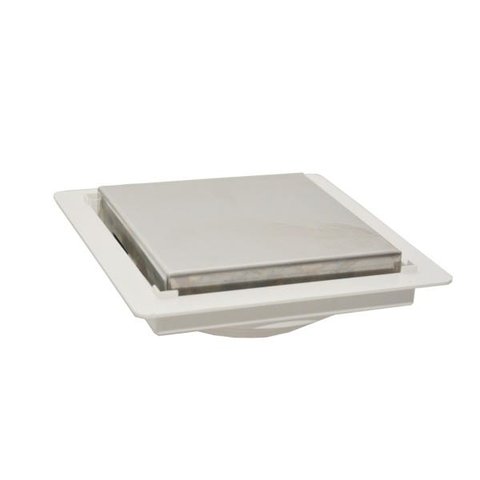 Ralo Oculto 10x10 Inox Seca Piso Linear