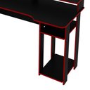 Ver imagem 5 de Mesa Para Computador Notebook Gamer ME4153 Preto/Vermelho - Tecno Mobili
