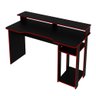 Mesa Para Computador Notebook Gamer ME4153 Preto/Vermelho - Tecno Mobili - 1
