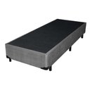 Ver imagem 6 de Base Box Solteiro Cinza Suede 38x88x188