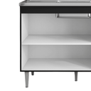 Ver imagem 6 de Balcão Gabinete de Pia Cozinha Multiuso 120cm sem Tampo Gabriela Preto Fosco- Mabe Magazine