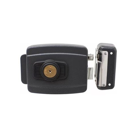 Fechadura Elétrica Agl Reversível Lr 100 Tetra Chave 12V