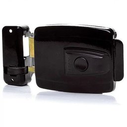 Fechadura Elétrica Agl LR 100 Com Botão 12V Abertura Interna + Contato Deslizante - 3