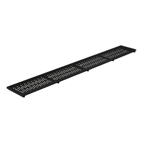 Ralo Linear 15x100 Grelha Alumínio Anodizado Preto