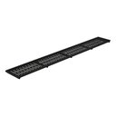 Ver imagem 1 de Ralo Linear 15x100 Grelha Alumínio Anodizado Preto