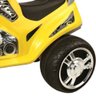 Moto Elétrica Infantil Mt Speed Amarela 6v Magic Toys - 3