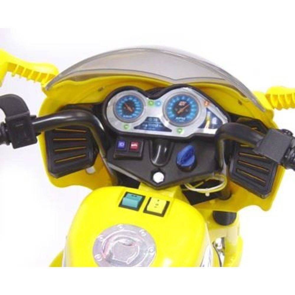 Moto Eletrica Infantil Shiny Toys Ducati Monster 6V Vermelha