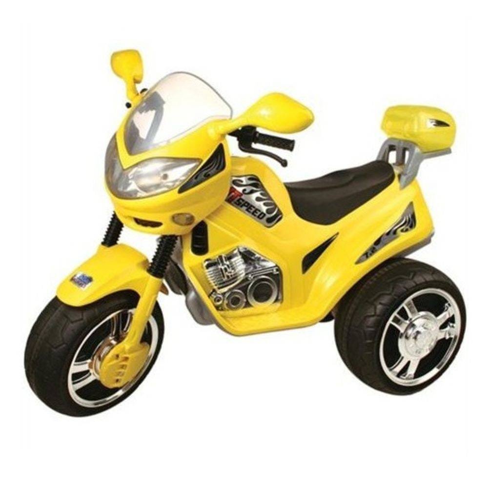 Moto Elétrica Infantil 6V Amarela Bel