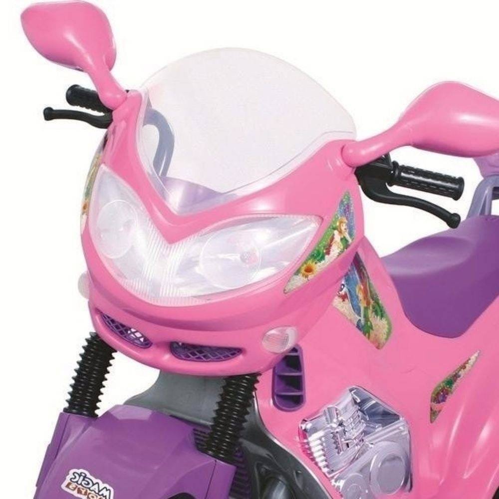 Mini Moto Eletrica Infantil C/ Som E Luz 6v - Magic Toys