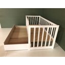 Ver imagem 2 de Cama Montessoriana Cercado Solteiro C/ Auxiliar