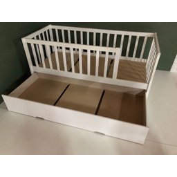 Cama Montessoriana Cercado Solteiro C/ Auxiliar - 4