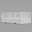 Ver imagem 5 de Cama Montessoriana Cercado Solteiro C/ Auxiliar