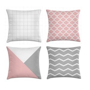 Kit 4 Capas de Almofadas Escandinavo