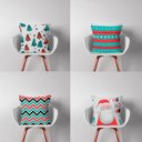 Ver imagem 2 de kit 4 capas almofadas natal decorativo 40x40