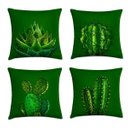 Ver imagem 1 de kit 4 capas almofadas flora cactos