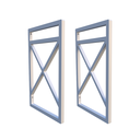 Ver imagem 1 de Suporte Nicho Prateleira Estilo Industrial Parede:Branco