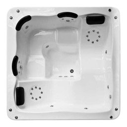 Spa Quadrado Nova Iorque COMPLETO com hidro 2,00x2,00x0,87 Gel Coat 220v - Brasil Banheiras - 1