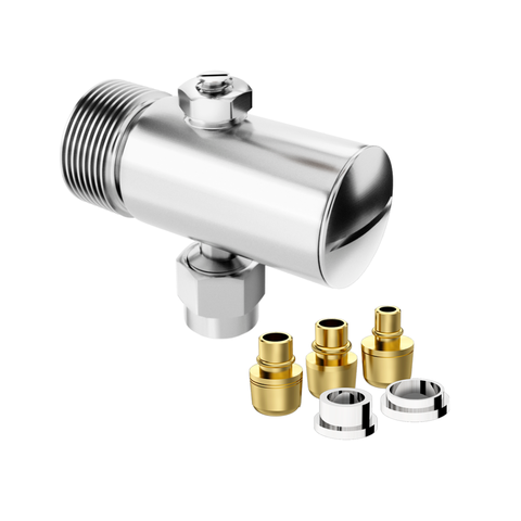 Adaptador para Filtro de Água Cromado Bitola 1/2" Durín