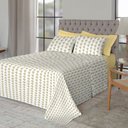 Ver imagem 4 de Jogo de Cama King Size Algodão 130 Fios 4 Peças Estampado
