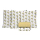 Ver imagem 1 de Jogo de Cama King Size Algodão 130 Fios 4 Peças Estampado