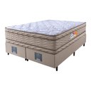 Ver imagem 5 de Cama Box Queen Colchão Ortofirm + Box 158x198x71 Double Face Espuma D33 Dourado