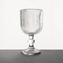 Ver imagem 1 de Conjunto de 6 Taças de Vidro Canelado para Água 390ml